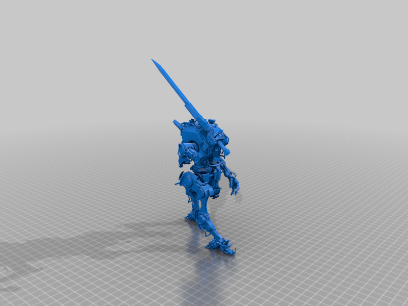 Titanfall Ronin Prime Model