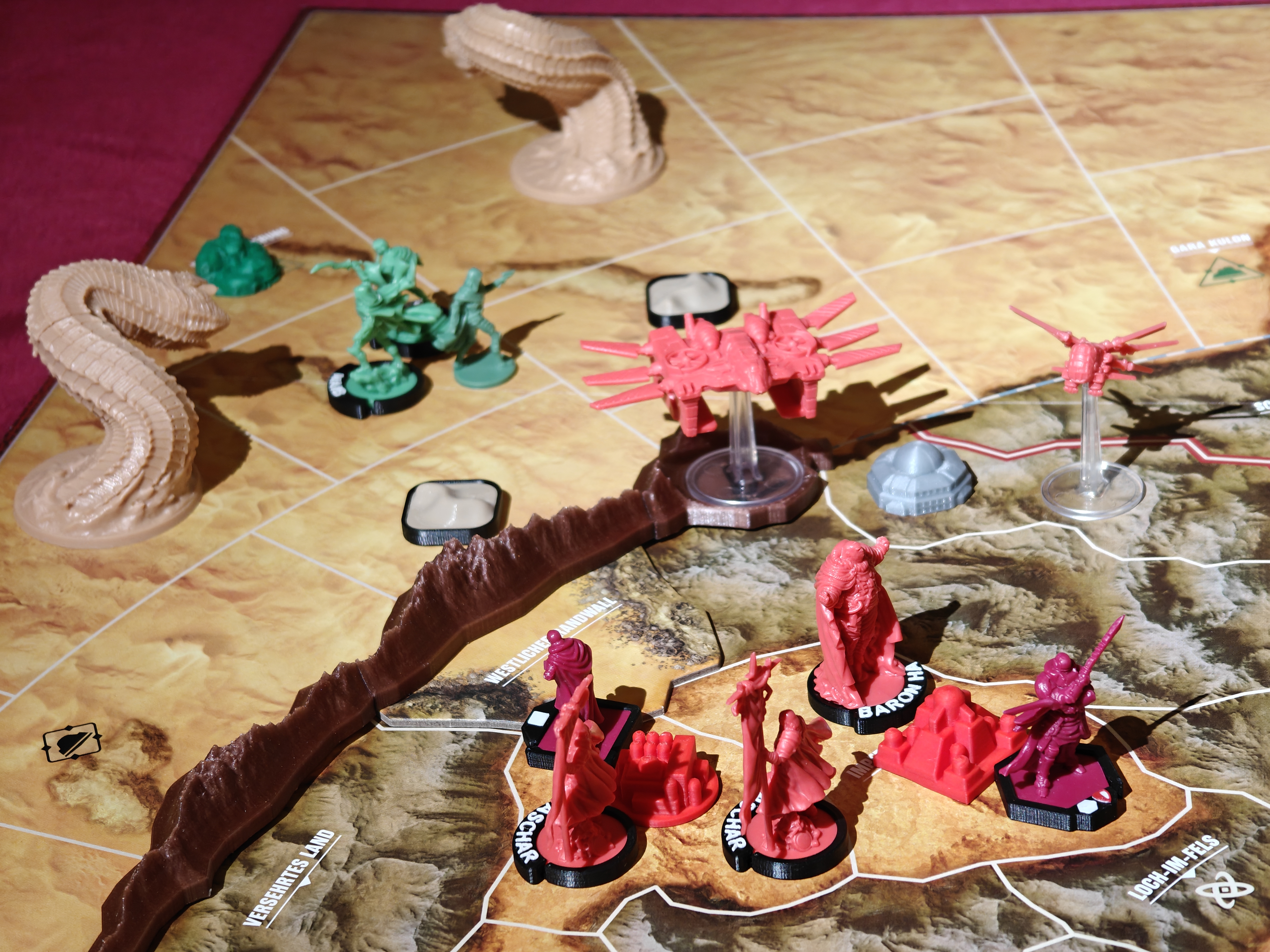 Dune War for Arrakis generated Mountain Walls