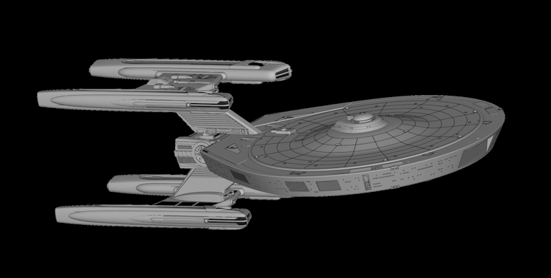 Constellation class: Star Trek starship parts kit expansion #16
