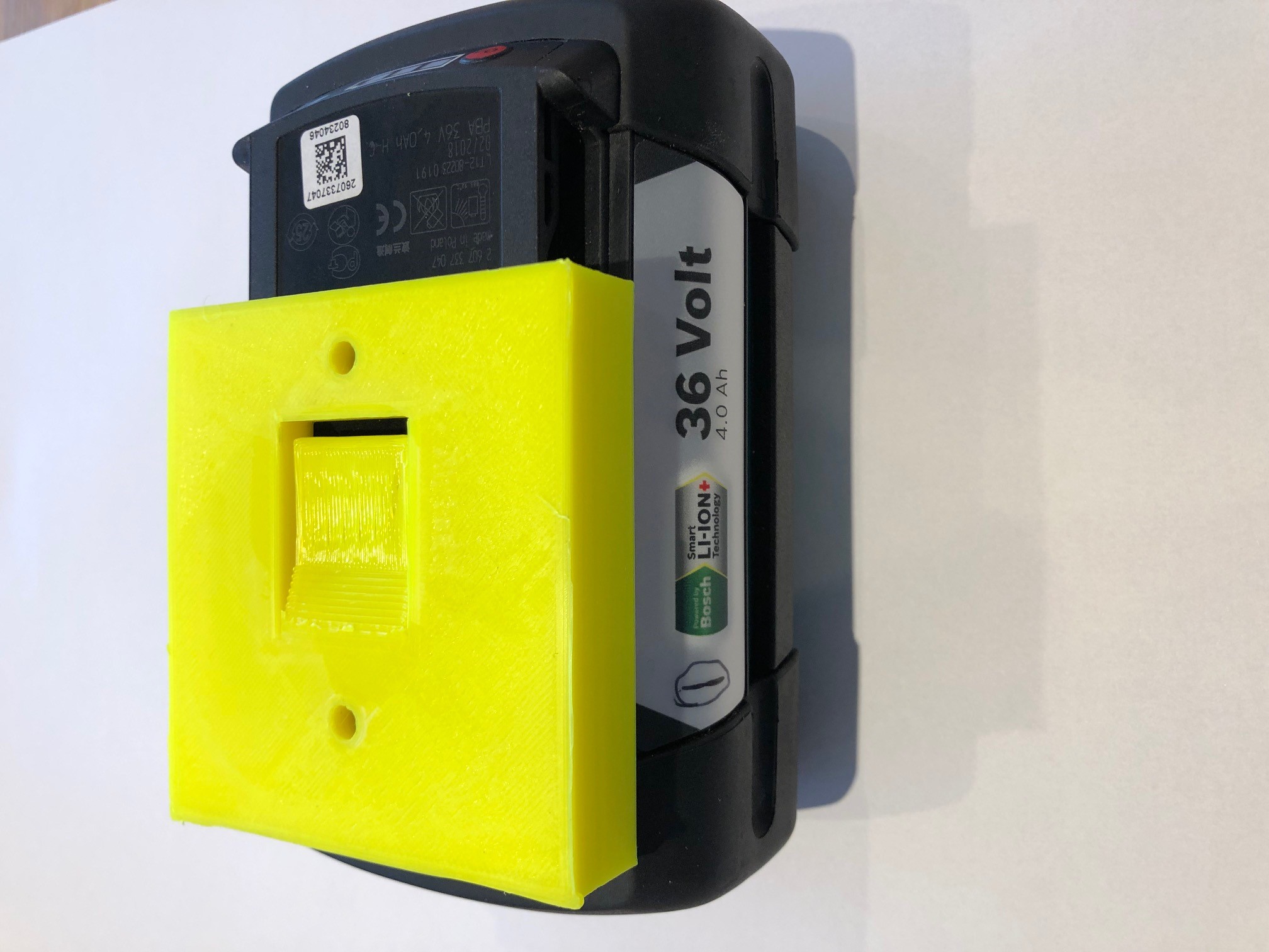 Bosch 36V Battery Holder (Wall Mount)