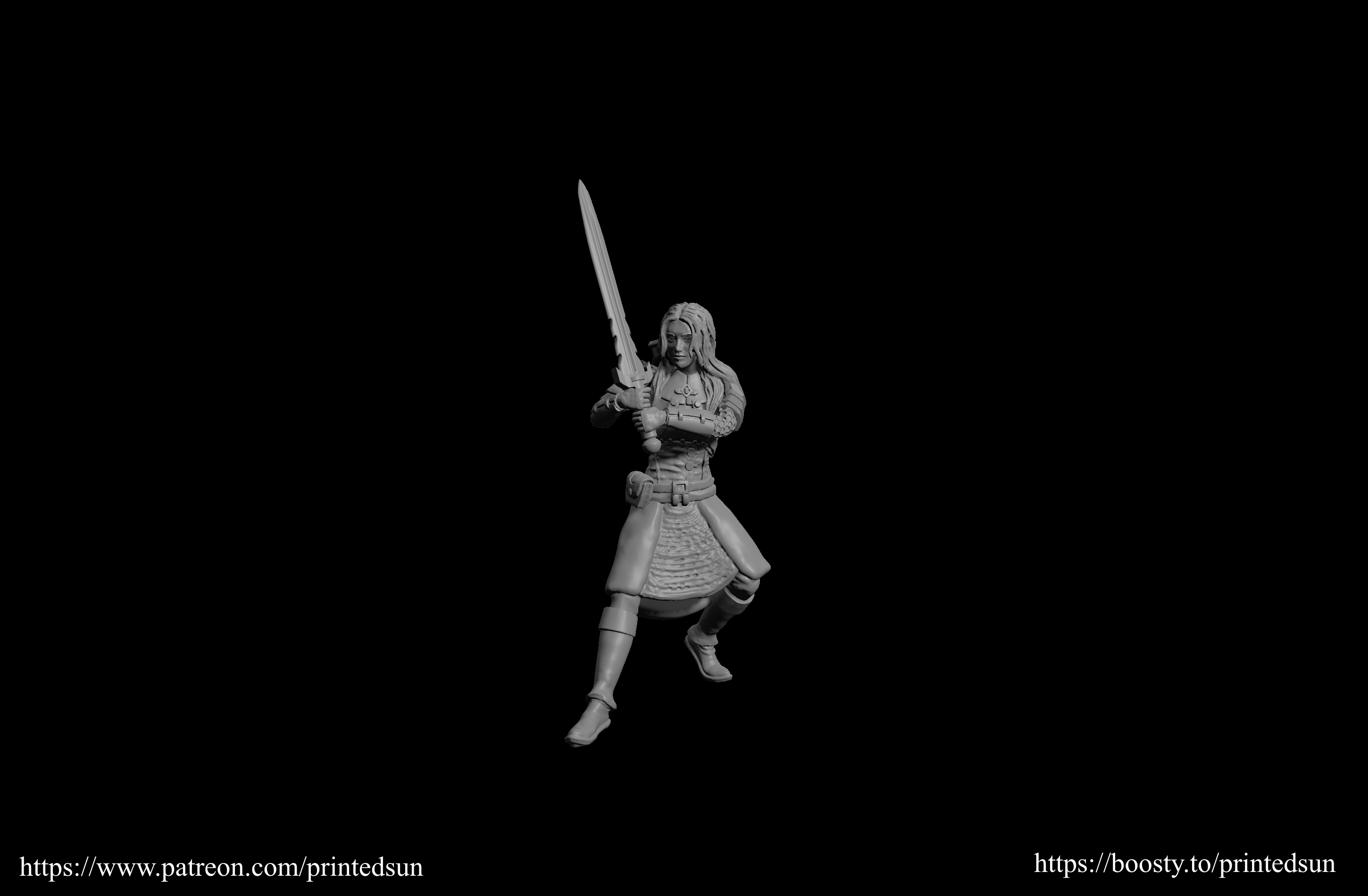 Warrior Girl Witcher Girl