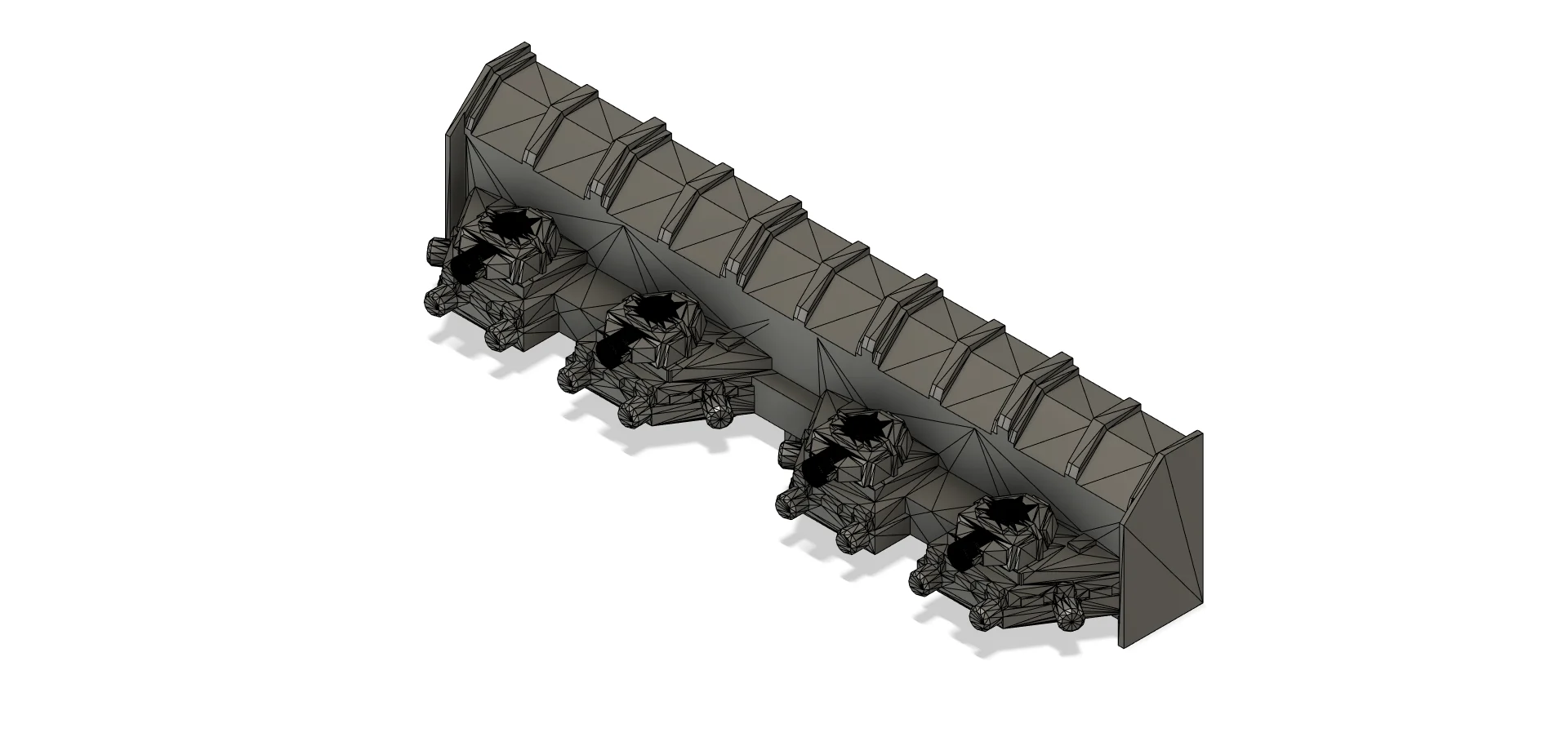 BFG - ADEPTUS ASTARTES - ULTIMA BATTLE BARGE - BOMBARDMENT BATTERY