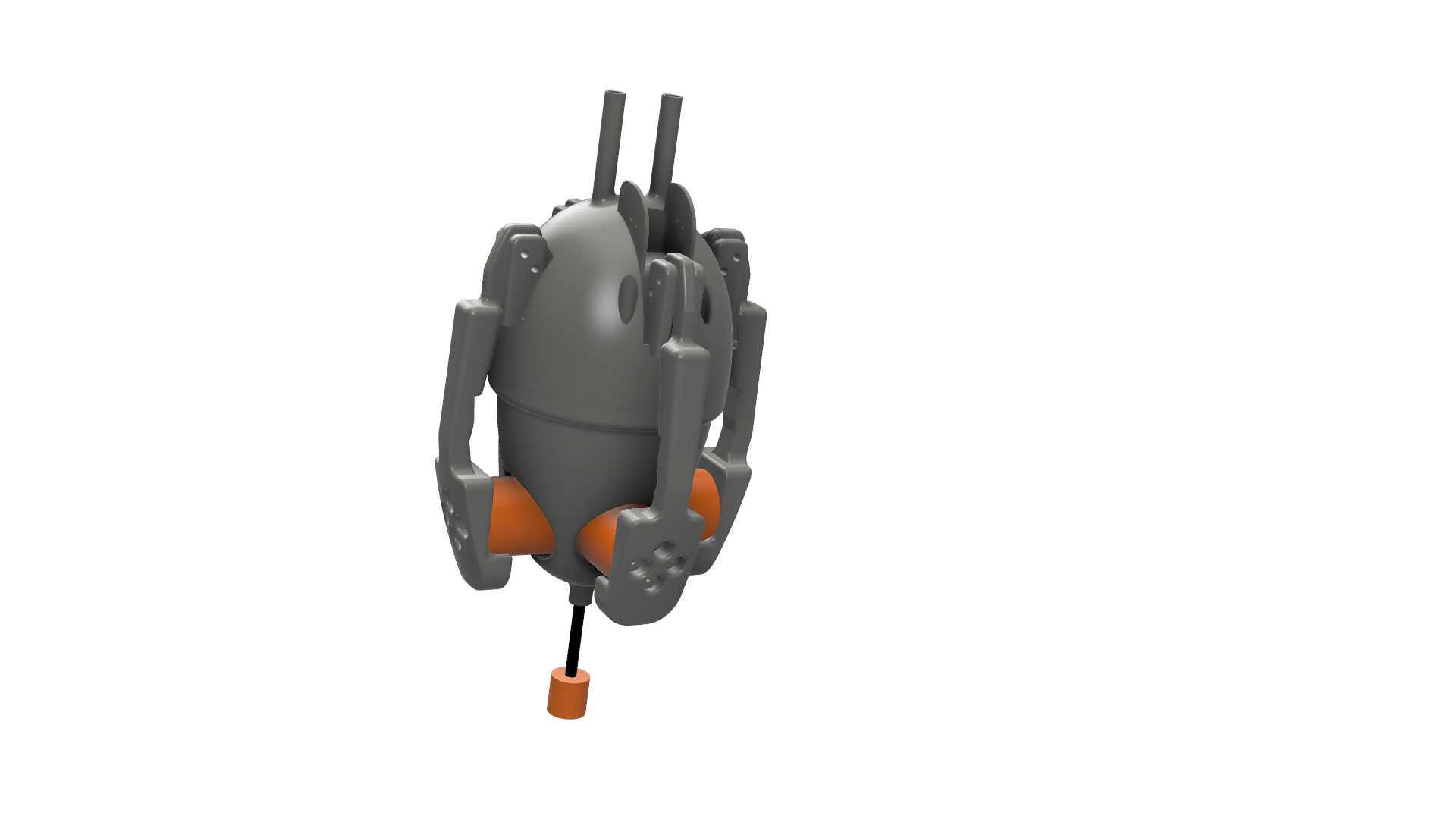 DRONE CAPSULA ELITTICA WATERPROOF FOLDABLE