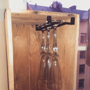 Wineglass rack