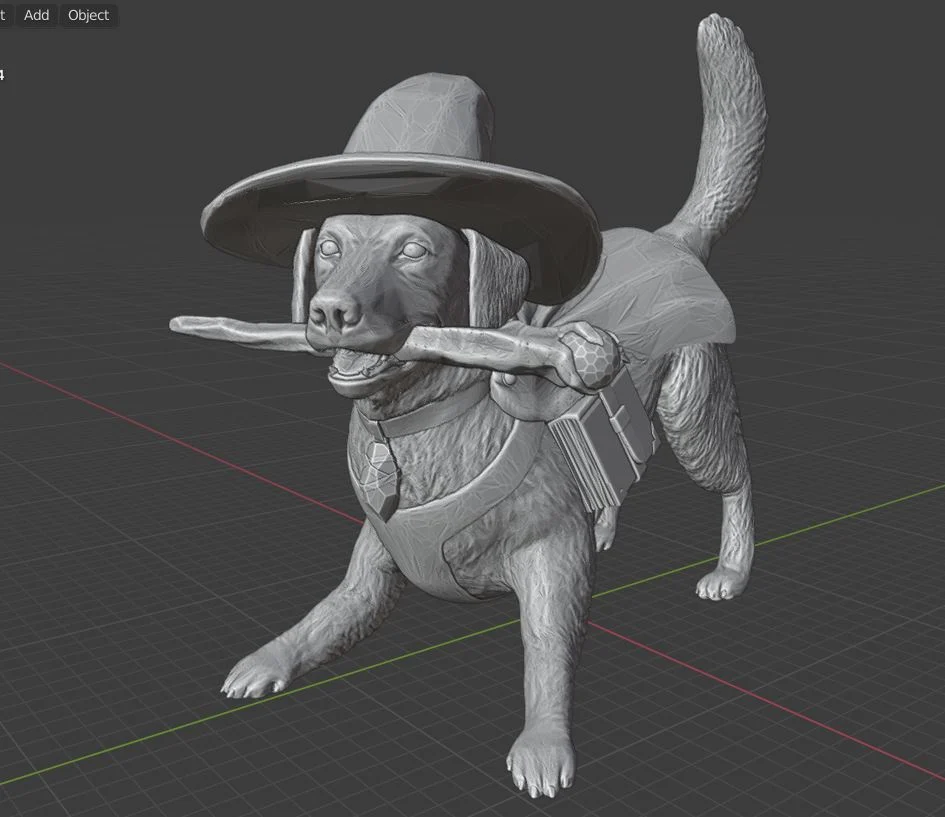 Golden Retriever Wizard