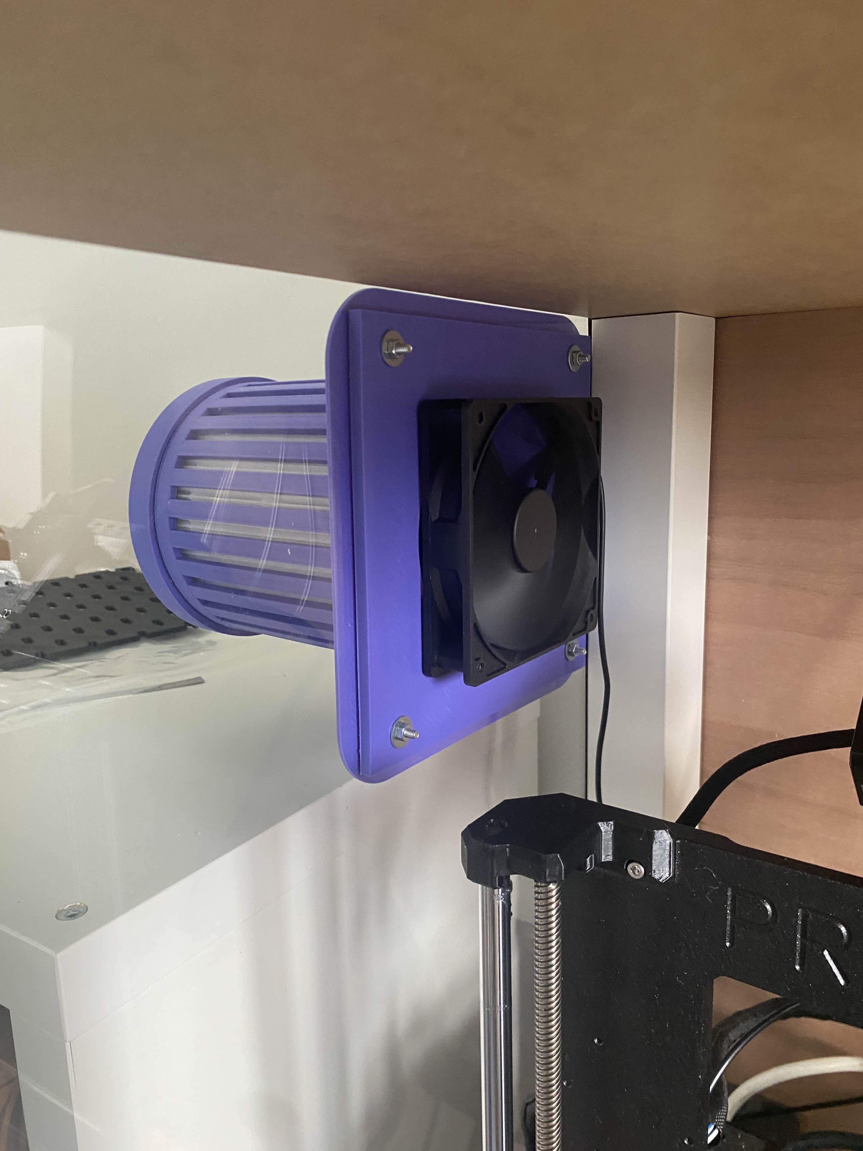 HEPA Particle Filter for IKEA Lack Enclosure – 3D Printed