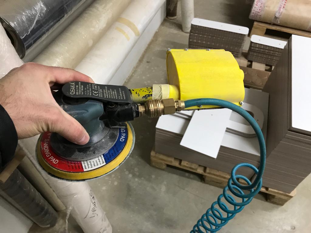 OSAKA HAVALI ZIMPARA SUSTURUCU - AIR SANDER  MUFFLER