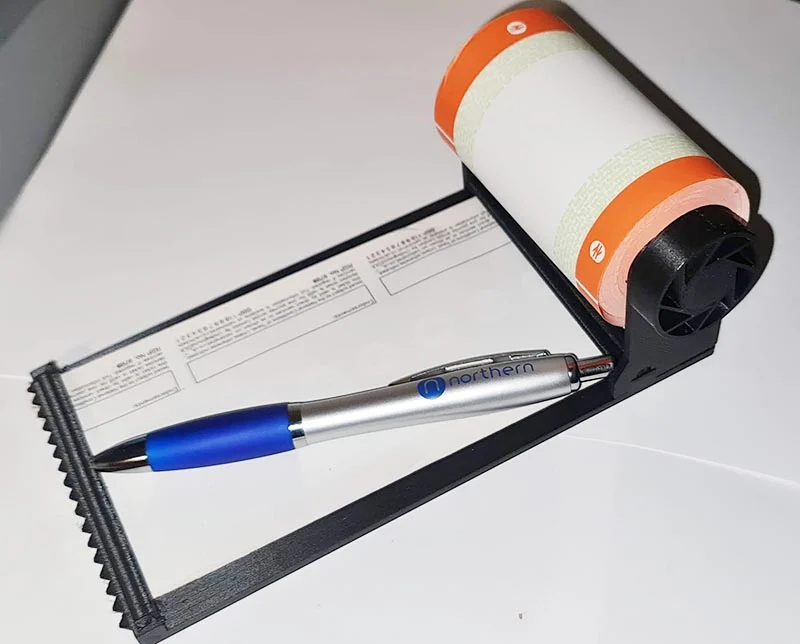BR Ticket roll/till receipt roll notepad