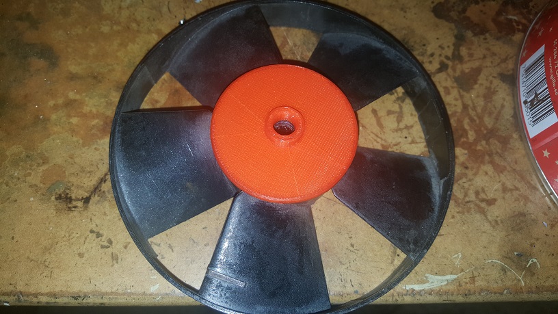 Datsun 1600 / 510 heater fan Inner fan part replacement