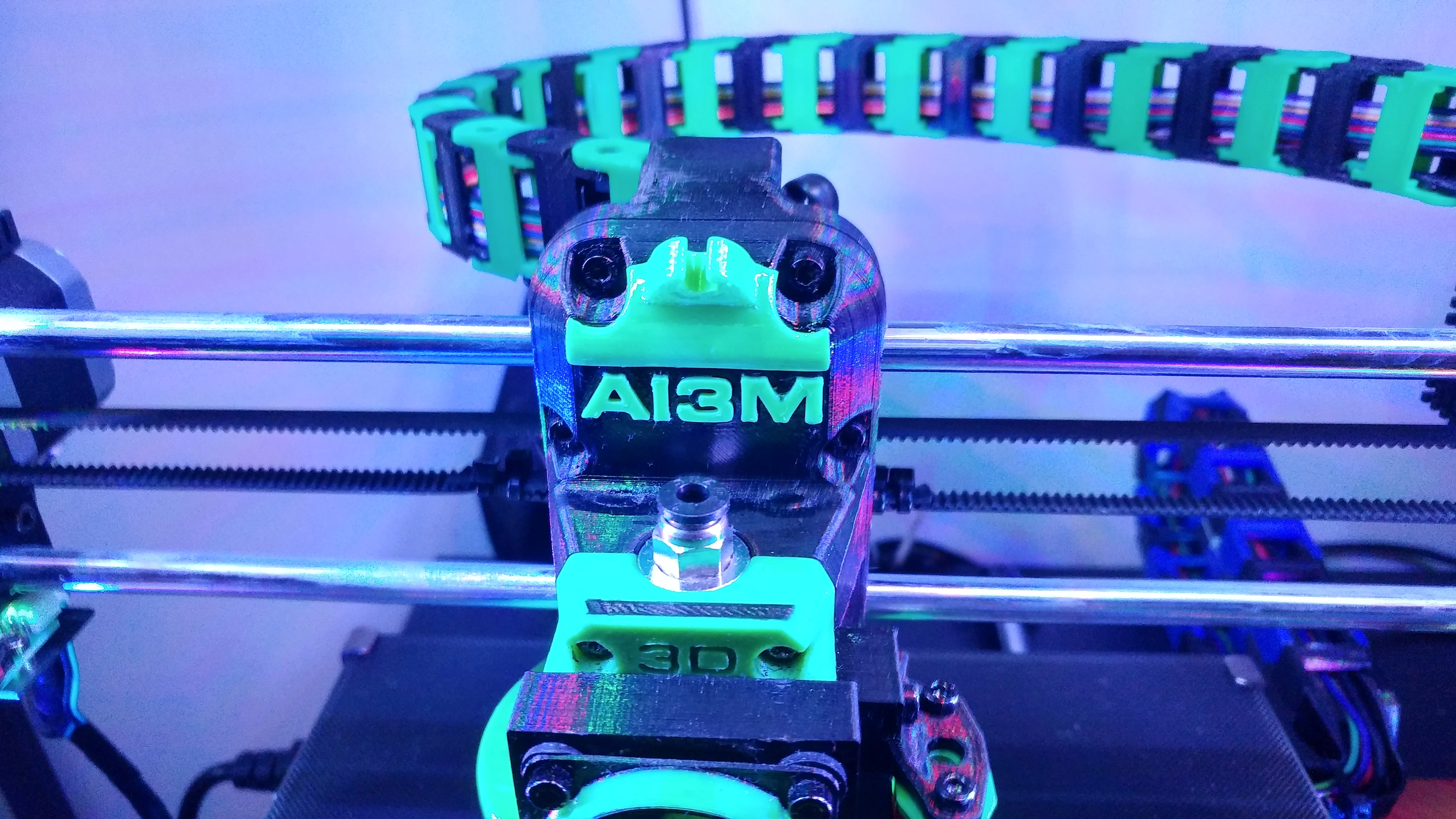 Bowdenclip für den X-Carriage beim Anycubic i3 Mega
