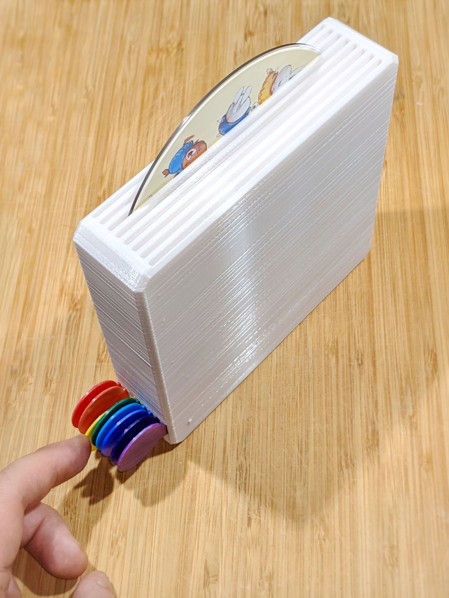 Modular CD holder with ejection levers
