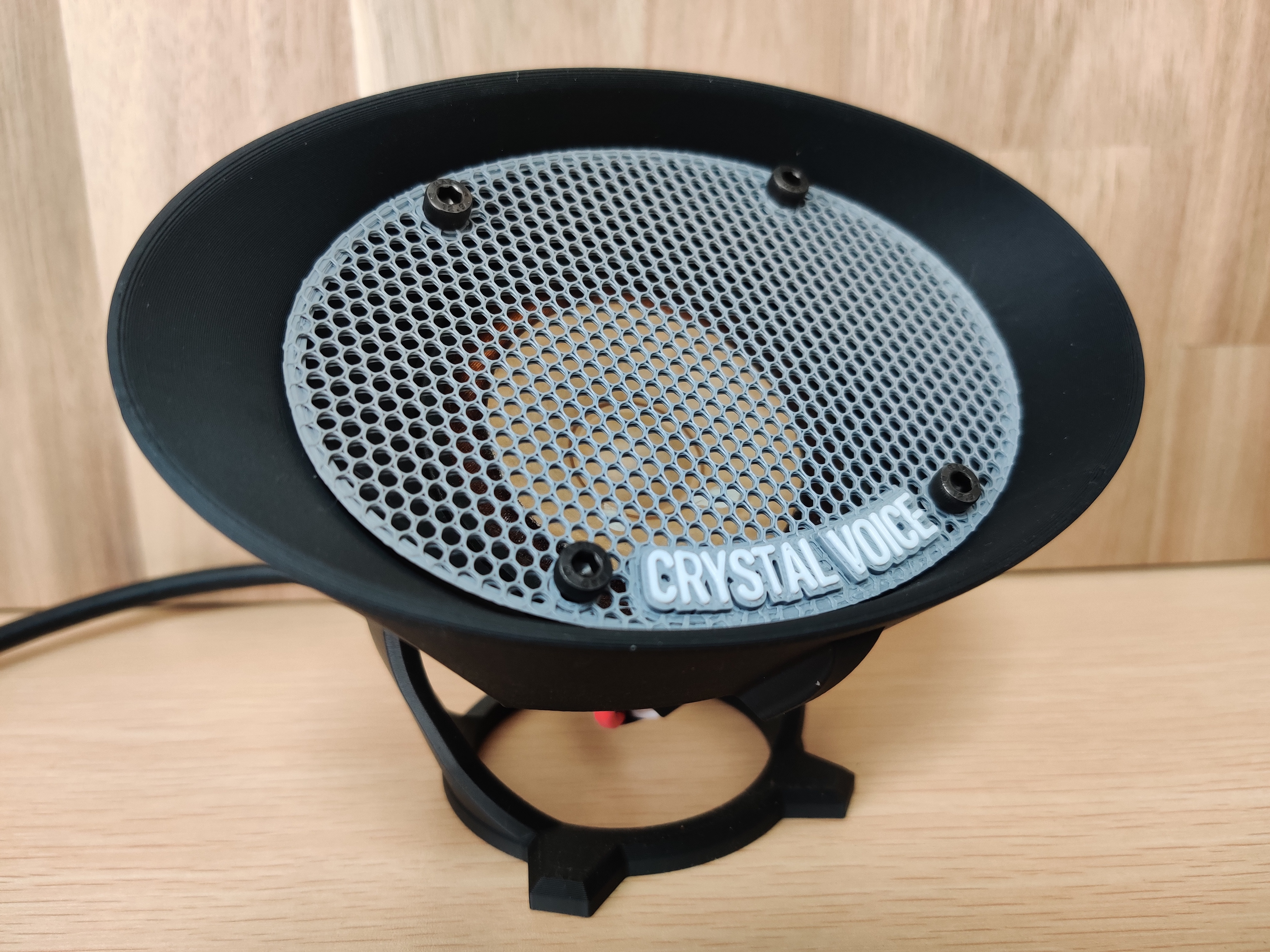 Open-Air Desktop Speaker Kit for 8cm Units V3 (Horn Edition)