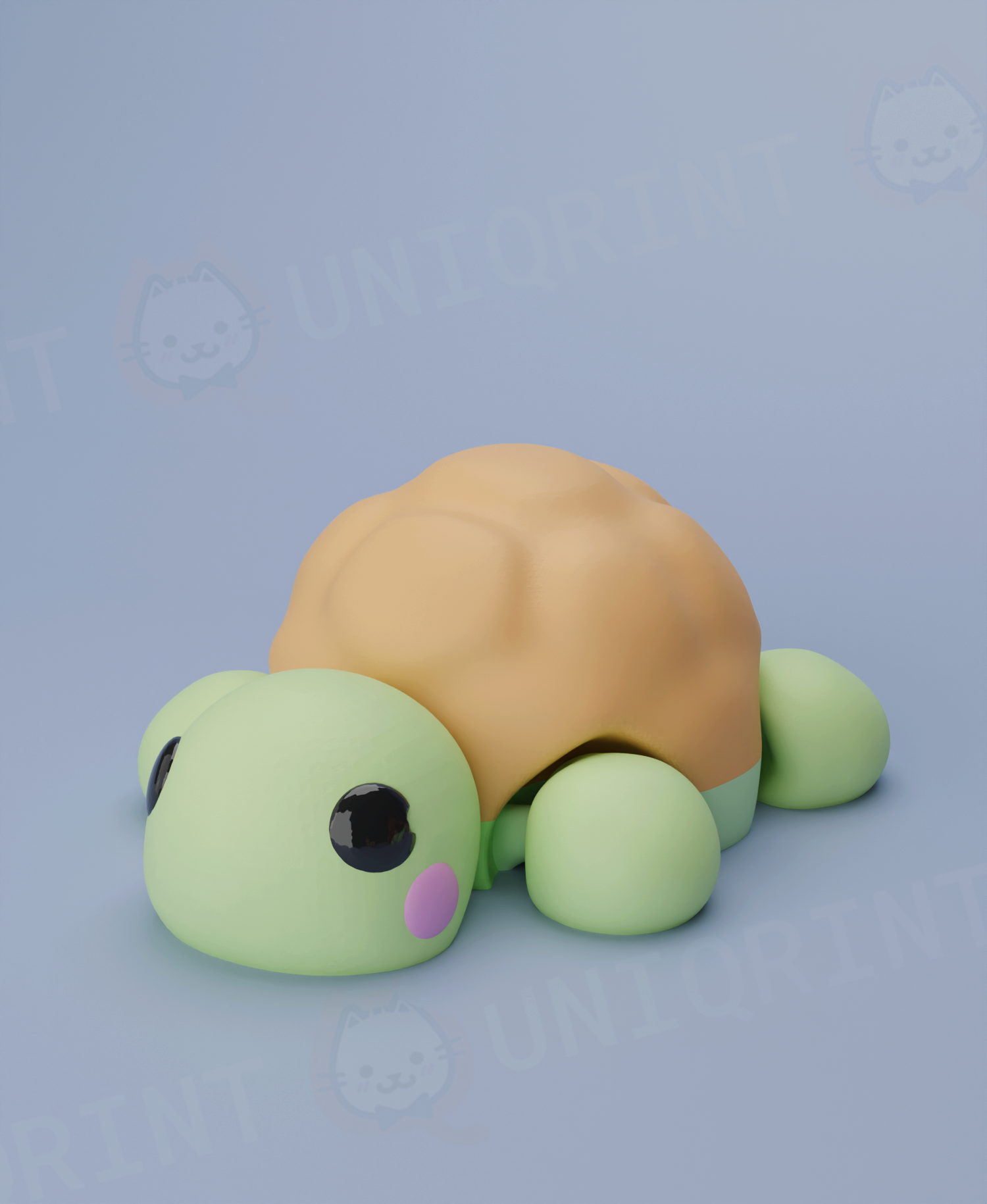Flexi Turtle Keychain (Limited Time Free)