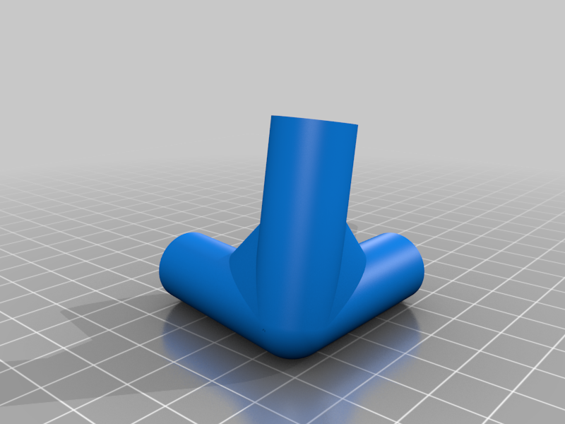 Replacement pole holder for play tent