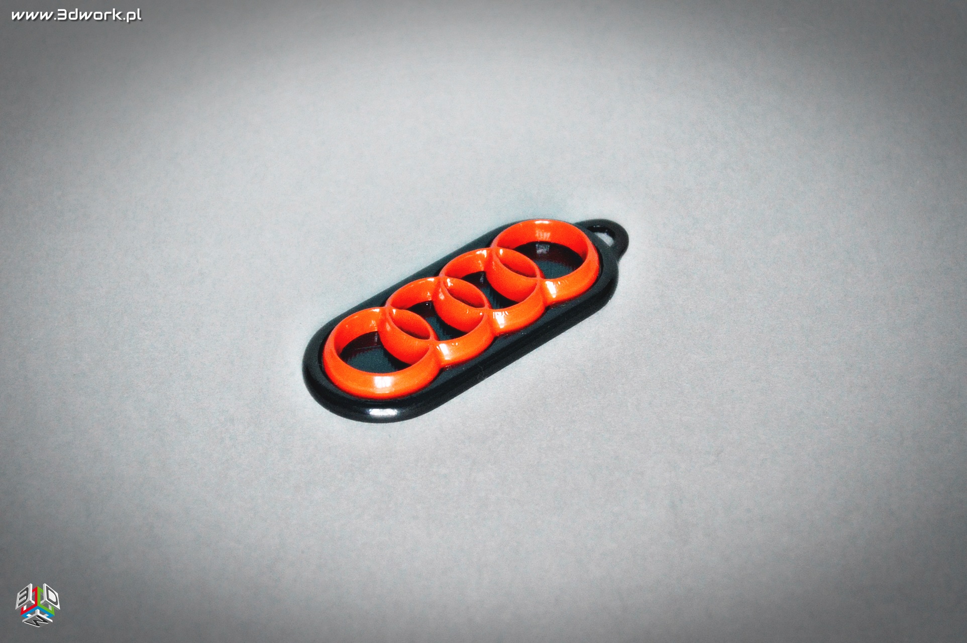 Logo Audi keychain