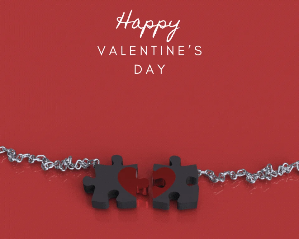 Happy Valentine's Day KeyChain