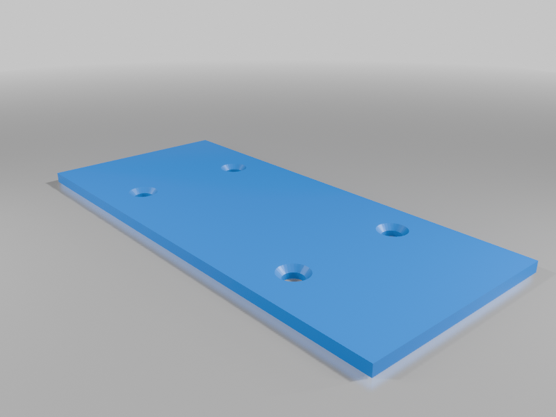 A single face bracket for the Ikea Lack Table.