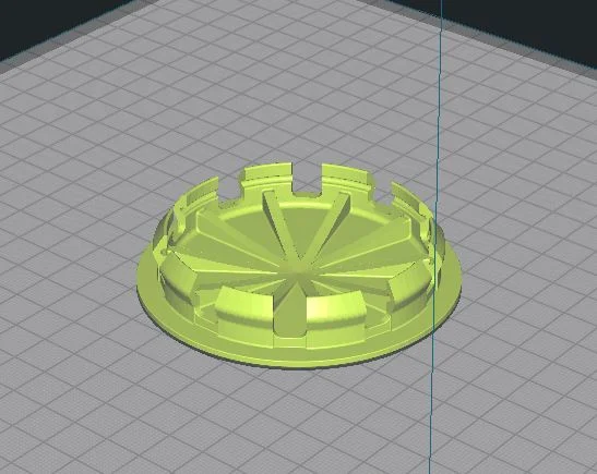 Wheel center cap Boss 313 editable