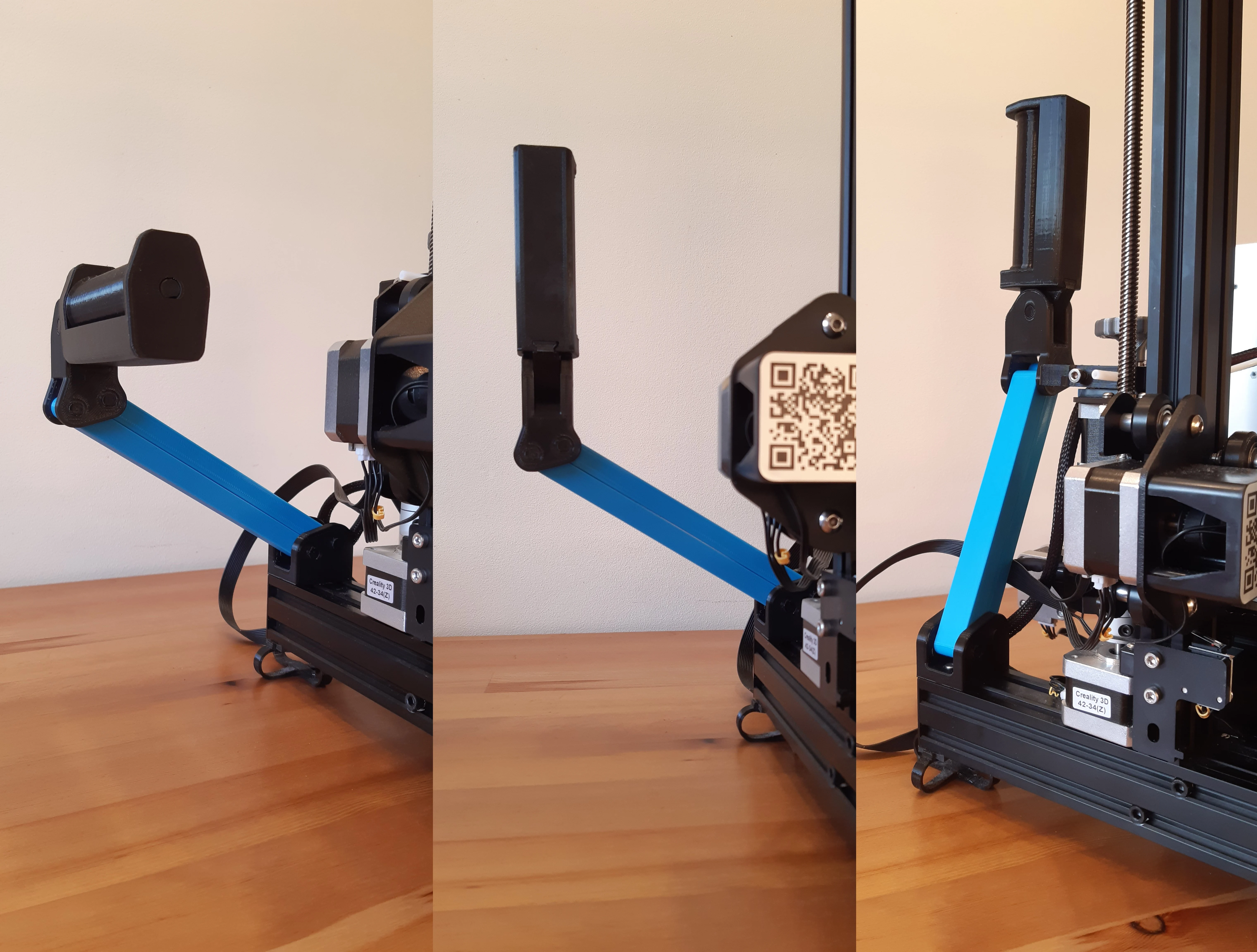 Foldable spool holder (Creality & other)