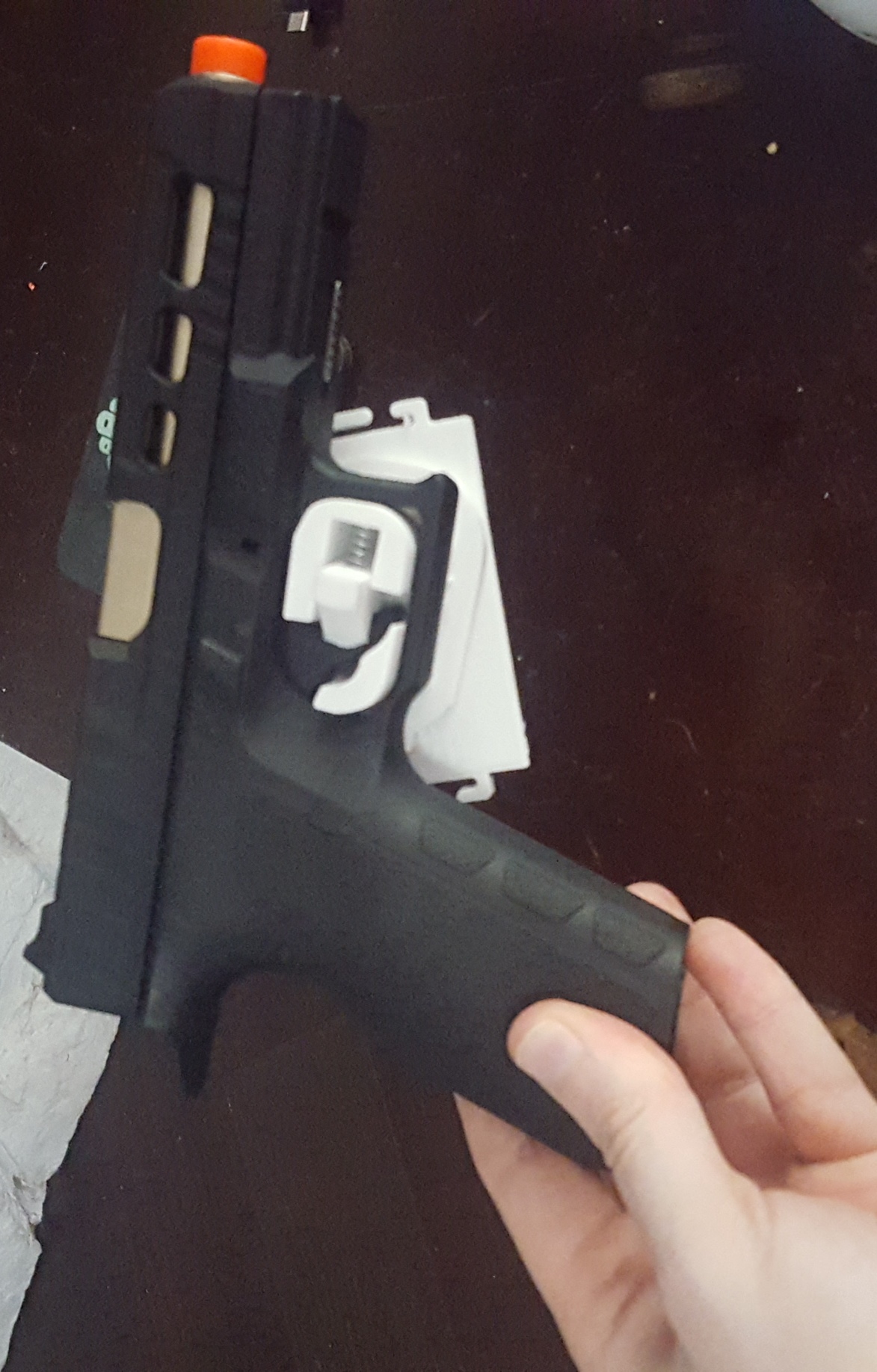 Glock 17 Trigger Lock Holster w/ Molle Clip