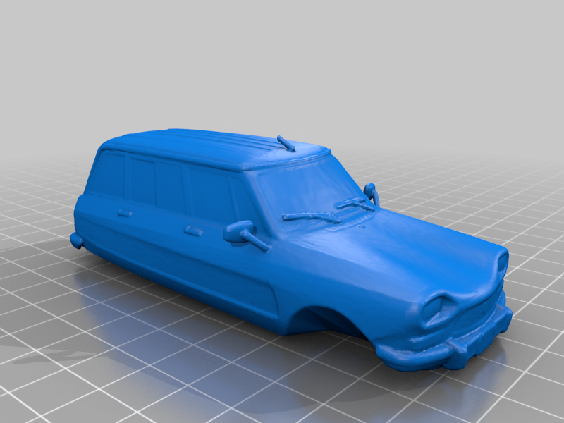 Ami 8 lower poly windows fixed!