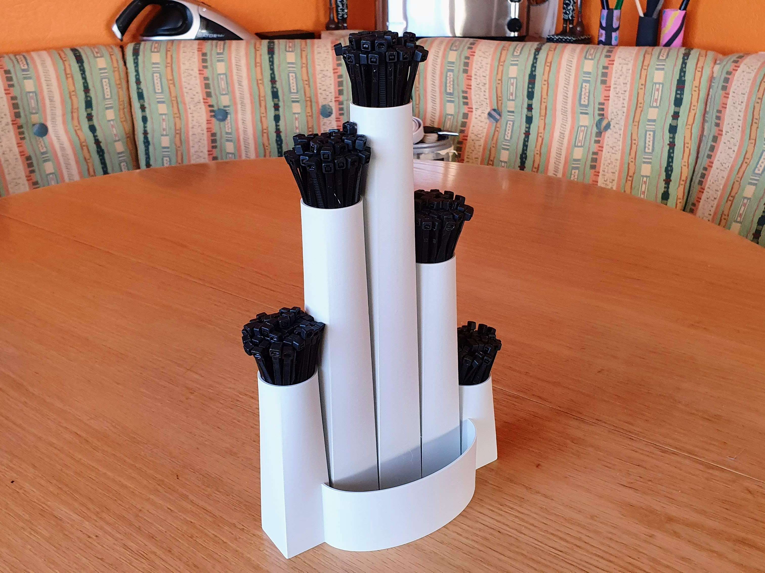 Kabelbinder Box / Cable Tie (Zip Tie) holder.