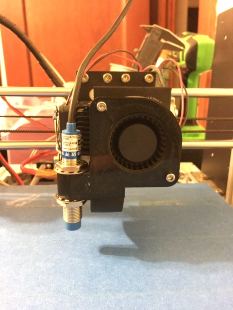 HICTOP Prusa Extruder Fan Mount with Induction Probe