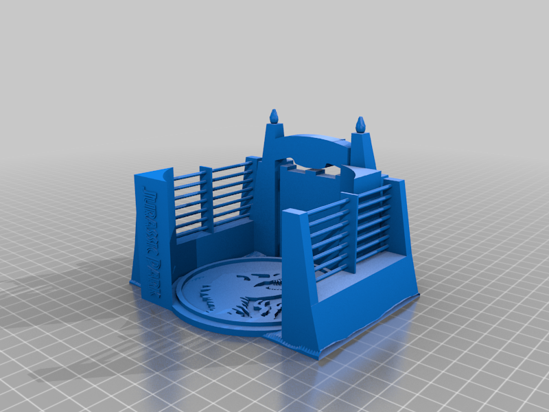 Jurassic Park Coaster Holder