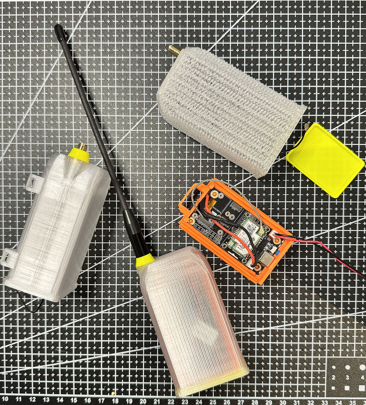 Modular Case for the RAK19007 WisBlock running LoRa and Meshtastic Projects