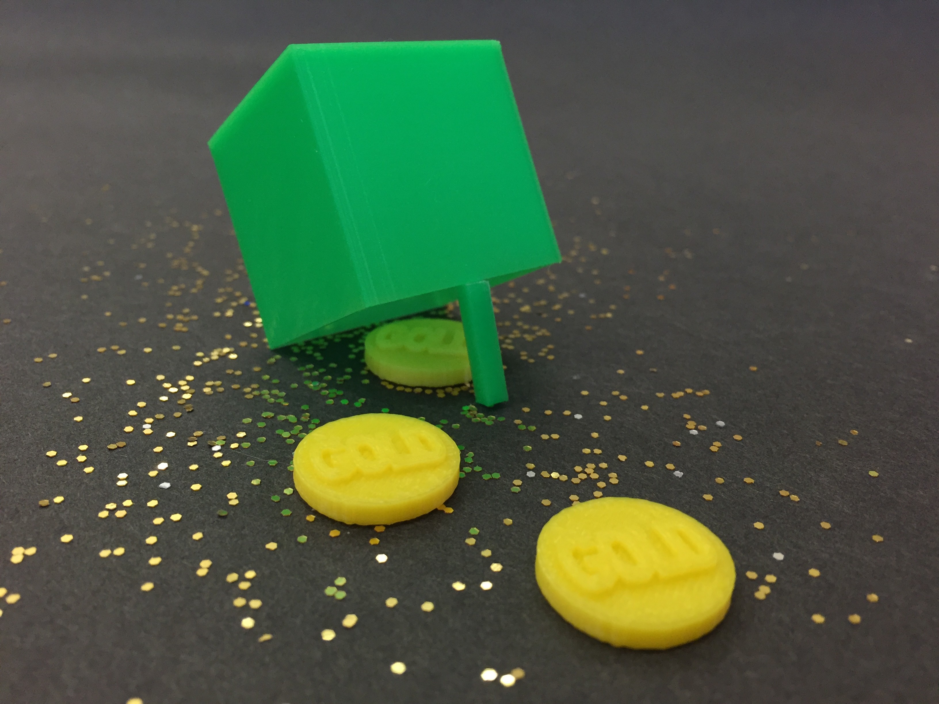 Leprechaun Trap and Coins