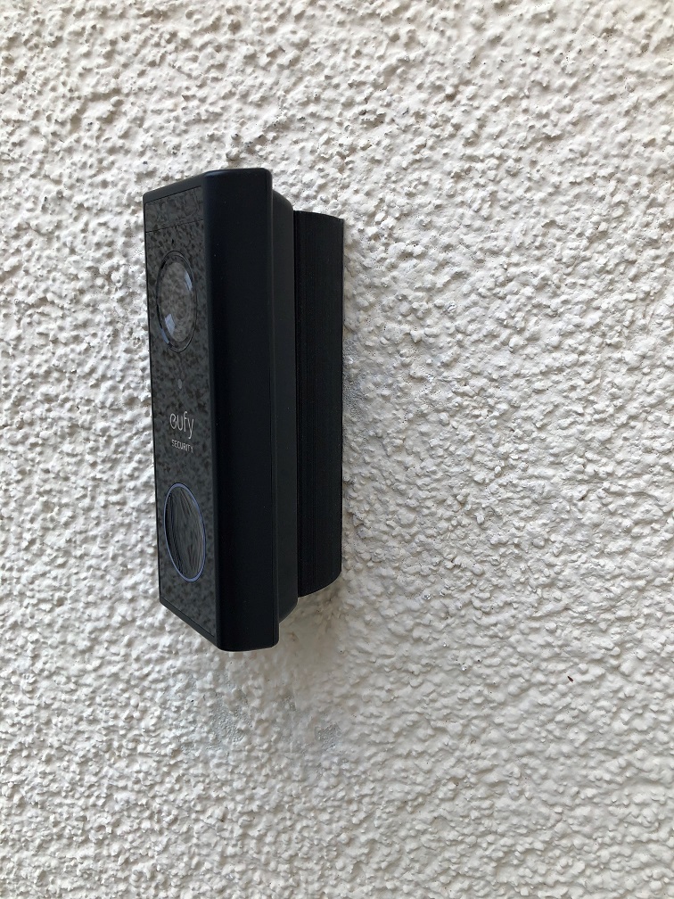 Eufy Video Doorbell 2K (Battery-Powered) - 45 degree wallmount