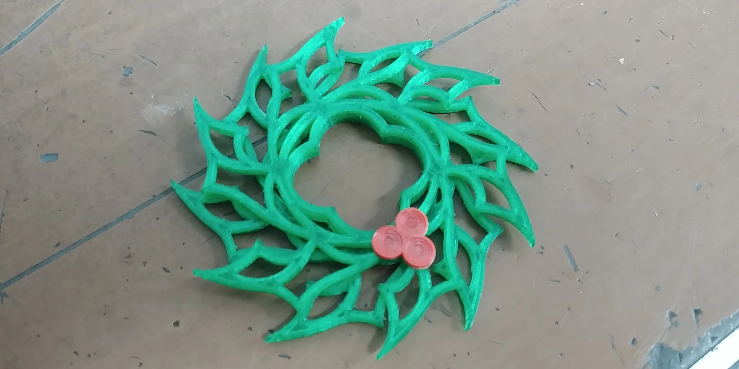 Gothic Holly Wreath