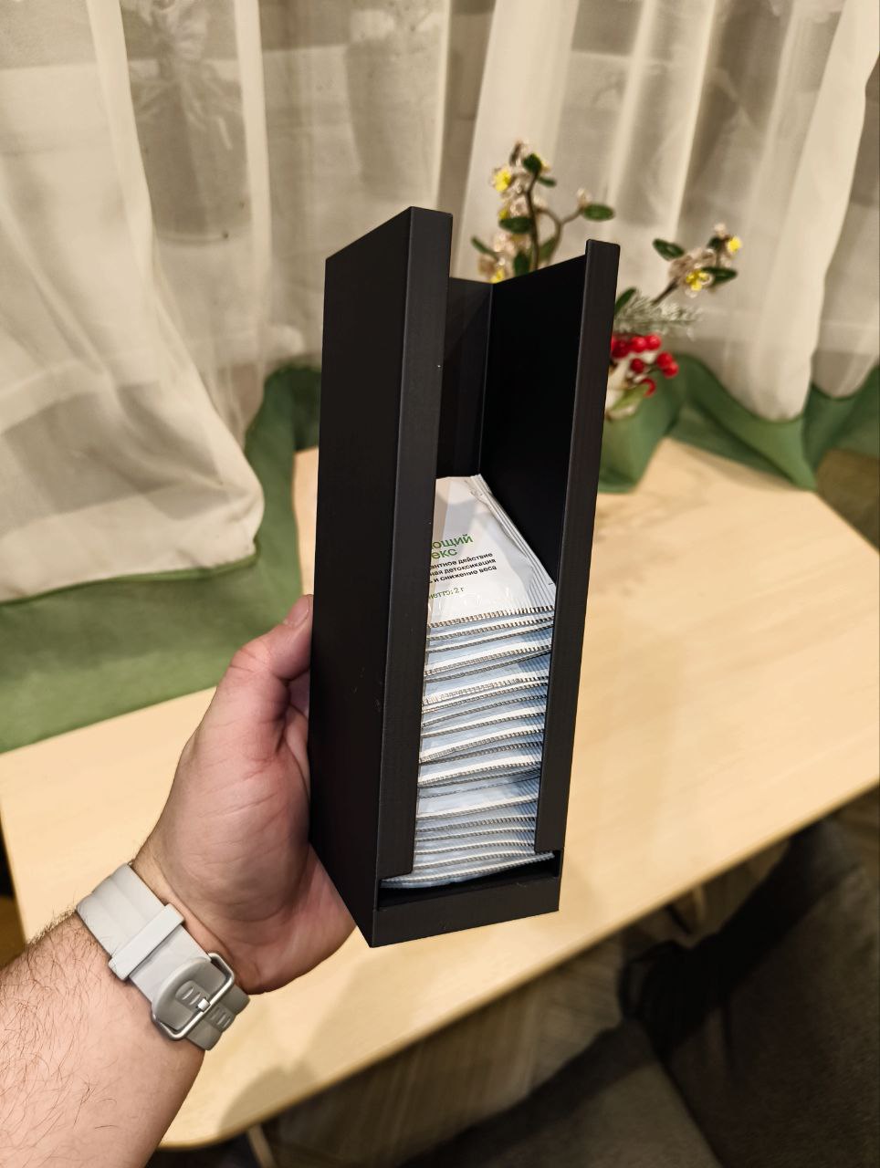 tea bag organizer