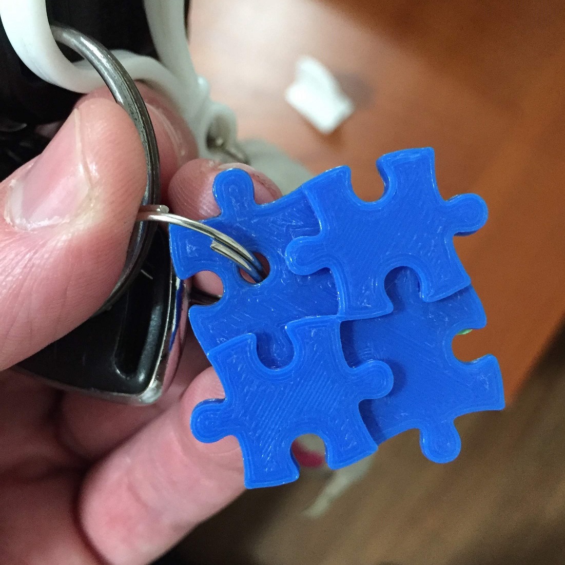 Autism Awareness Keychain