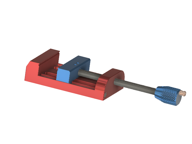 Etau pour mini CNC du type 3018
