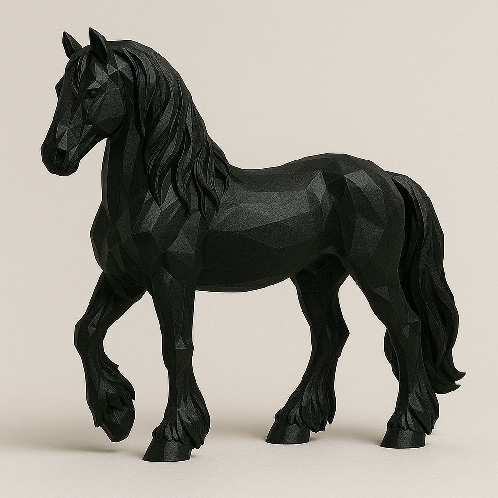 CF Horse - Friesian