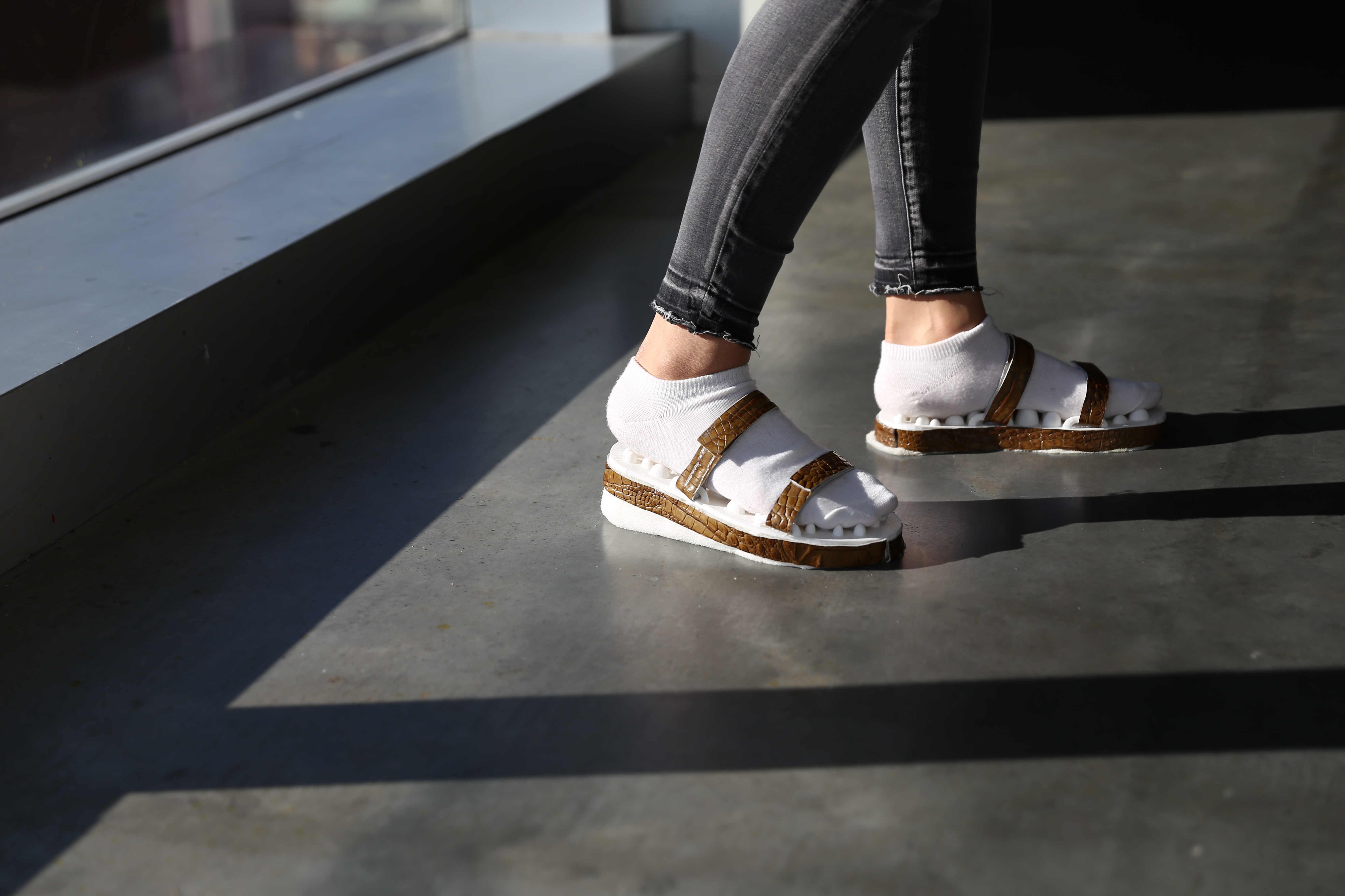 "Massage" Walking Sandal Soles