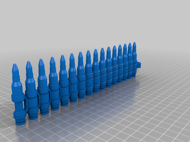 556 Linked Ammo Belt