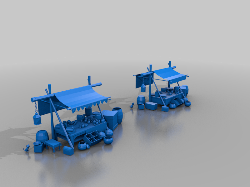 market stalls - gubbins