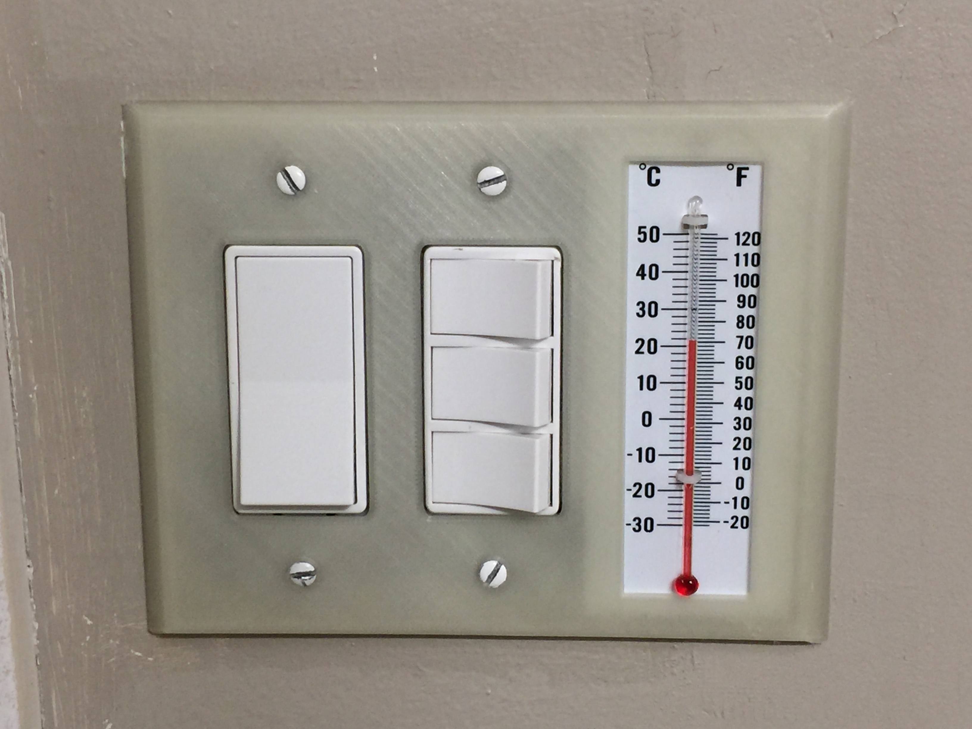 Double Rocker with Themometer