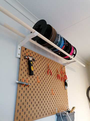 Rod Shelf for filament