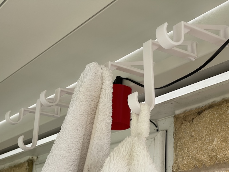 Coat Hooks for Metal Pergola