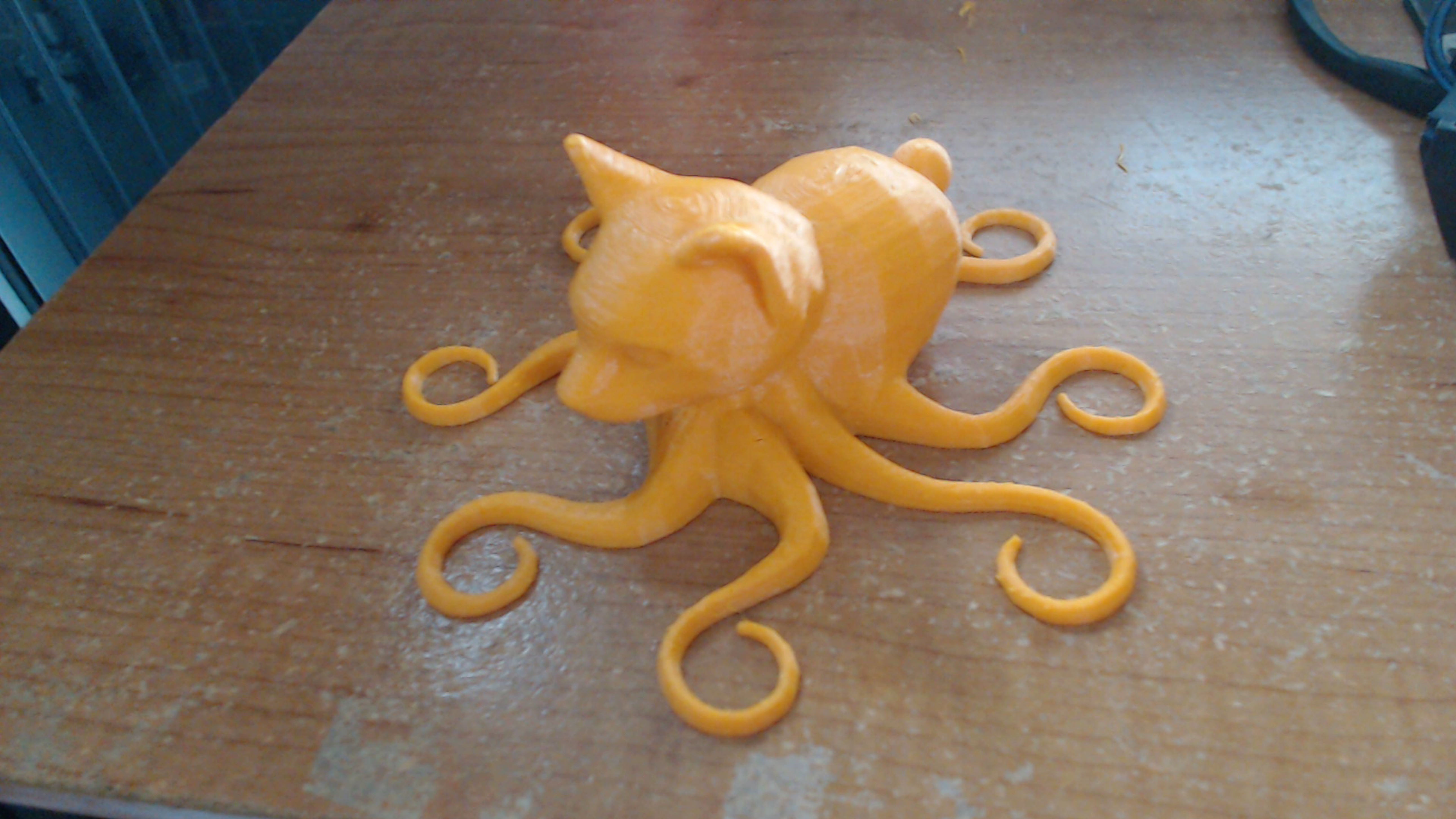 Gaposo ( Cat Head ( Gato ) Bear Body  ( Oso ) Octopus legs (Pulpo) )