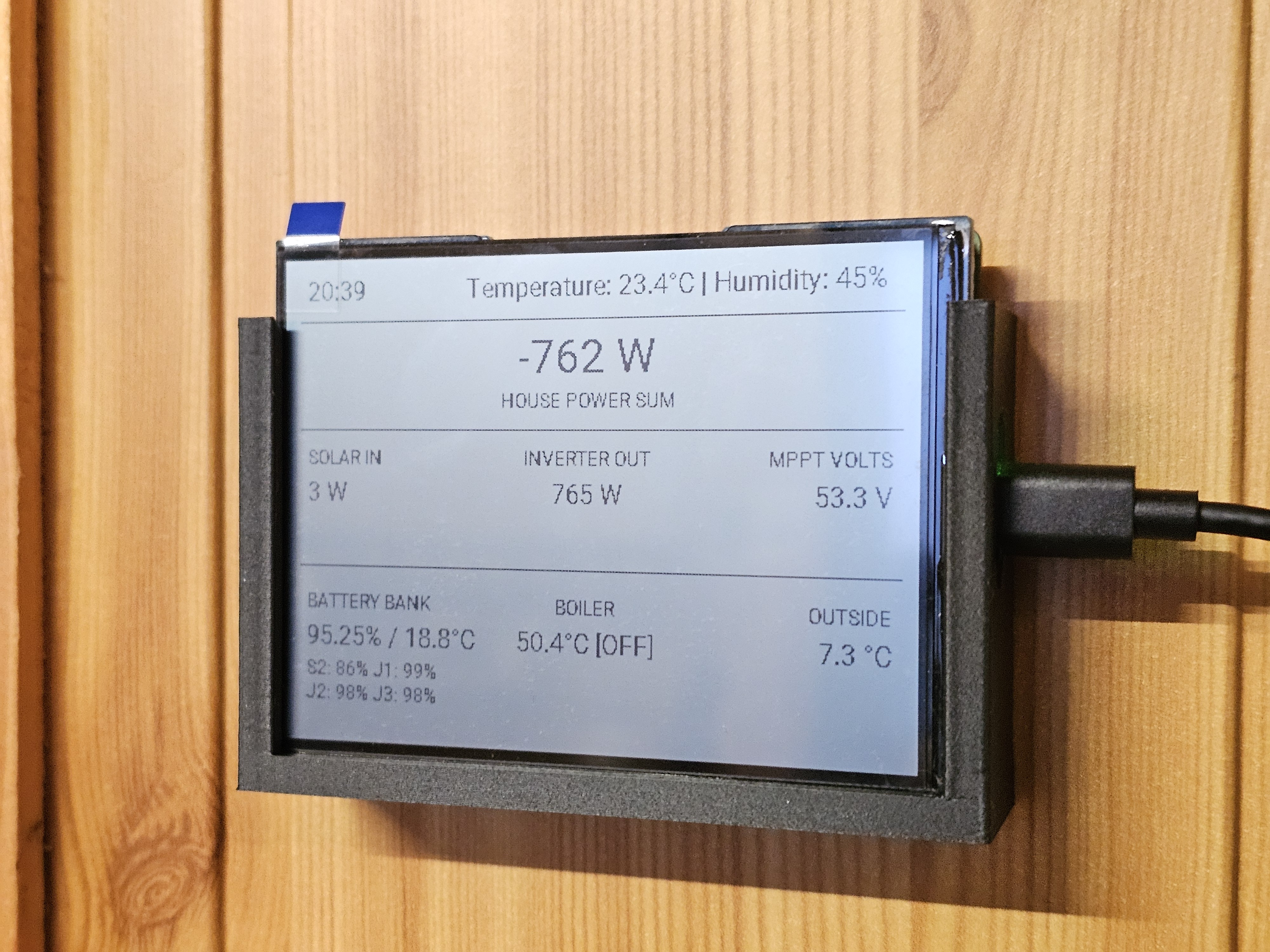ESP32-S3-RLCD-4.2 Wall Mount / Stand