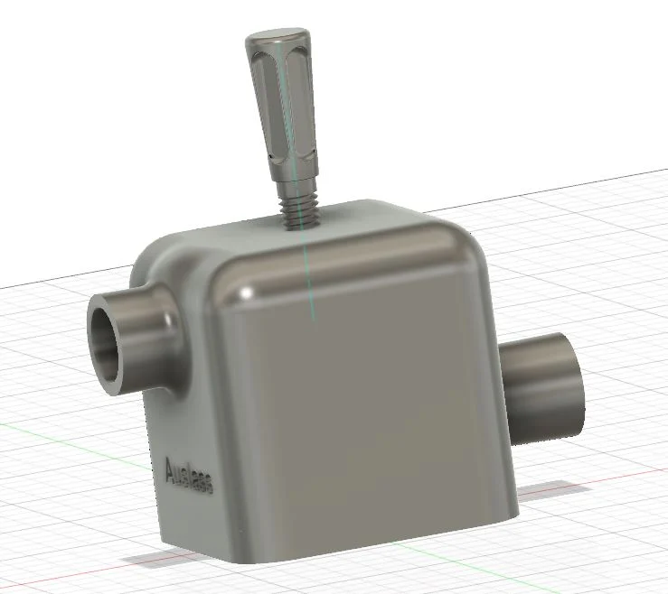 2-Wege Verteilerventil f. Aquarium / 2-way distribution valve