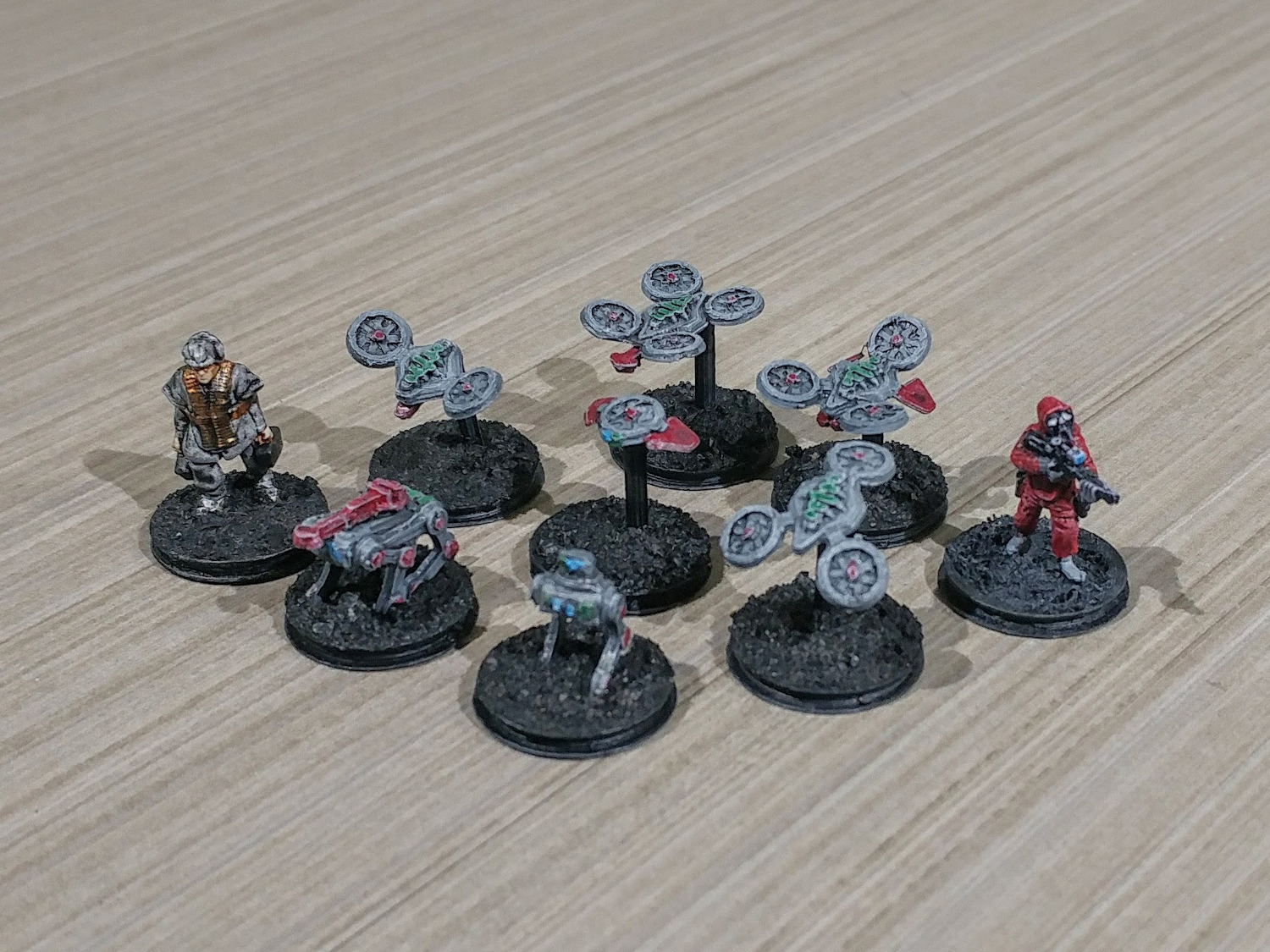 15mm scale Combat Drones