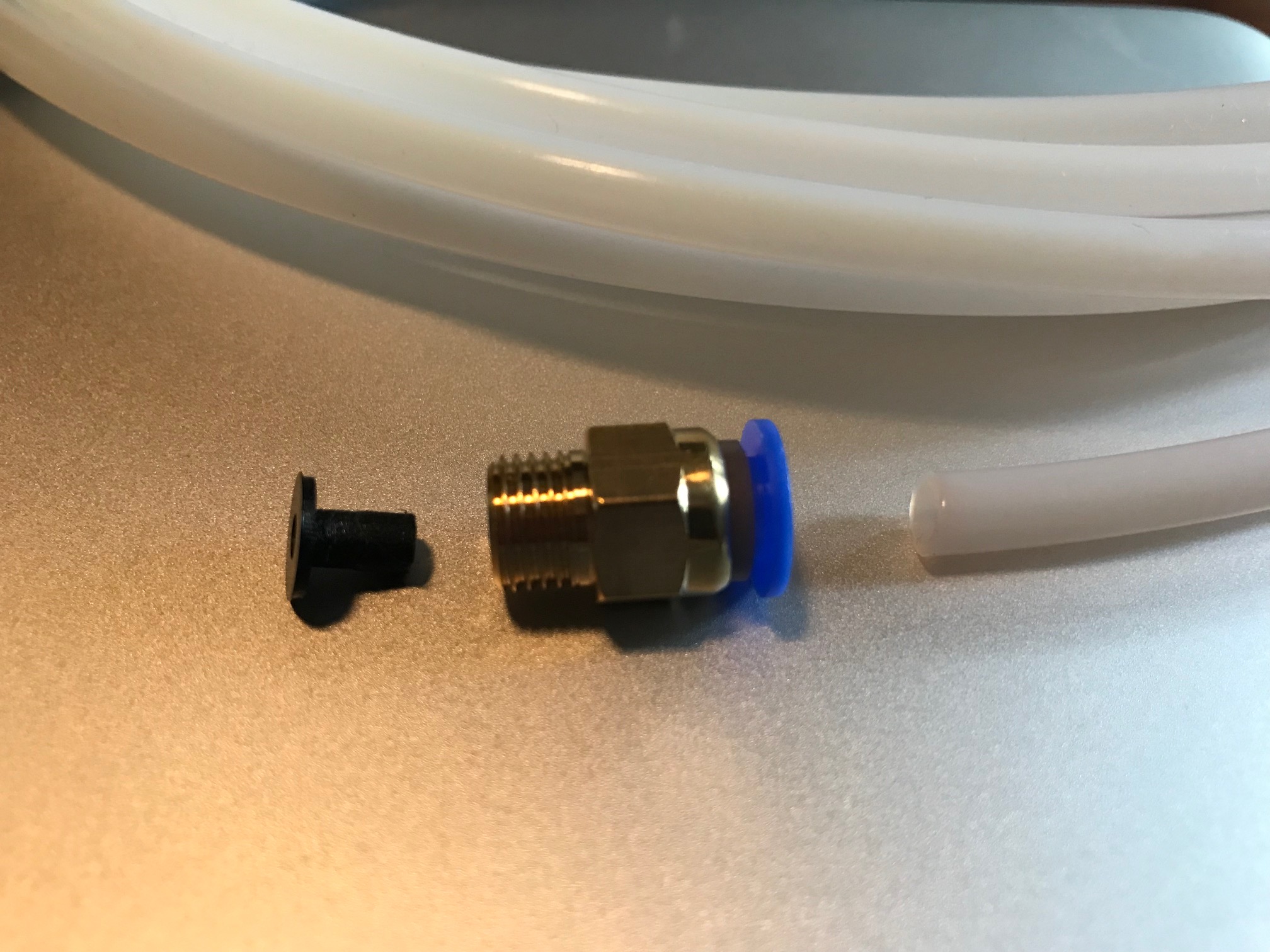 6mm to 4mm PTFE tubing adapter
