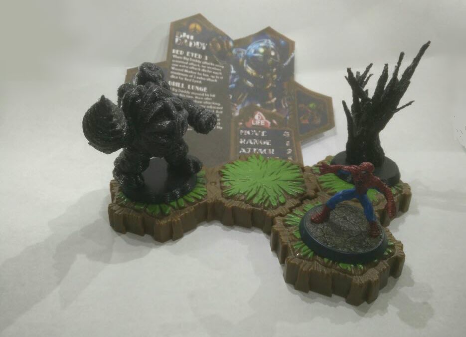 Bioshock Big Daddy for Heroscape 52mm tall V2