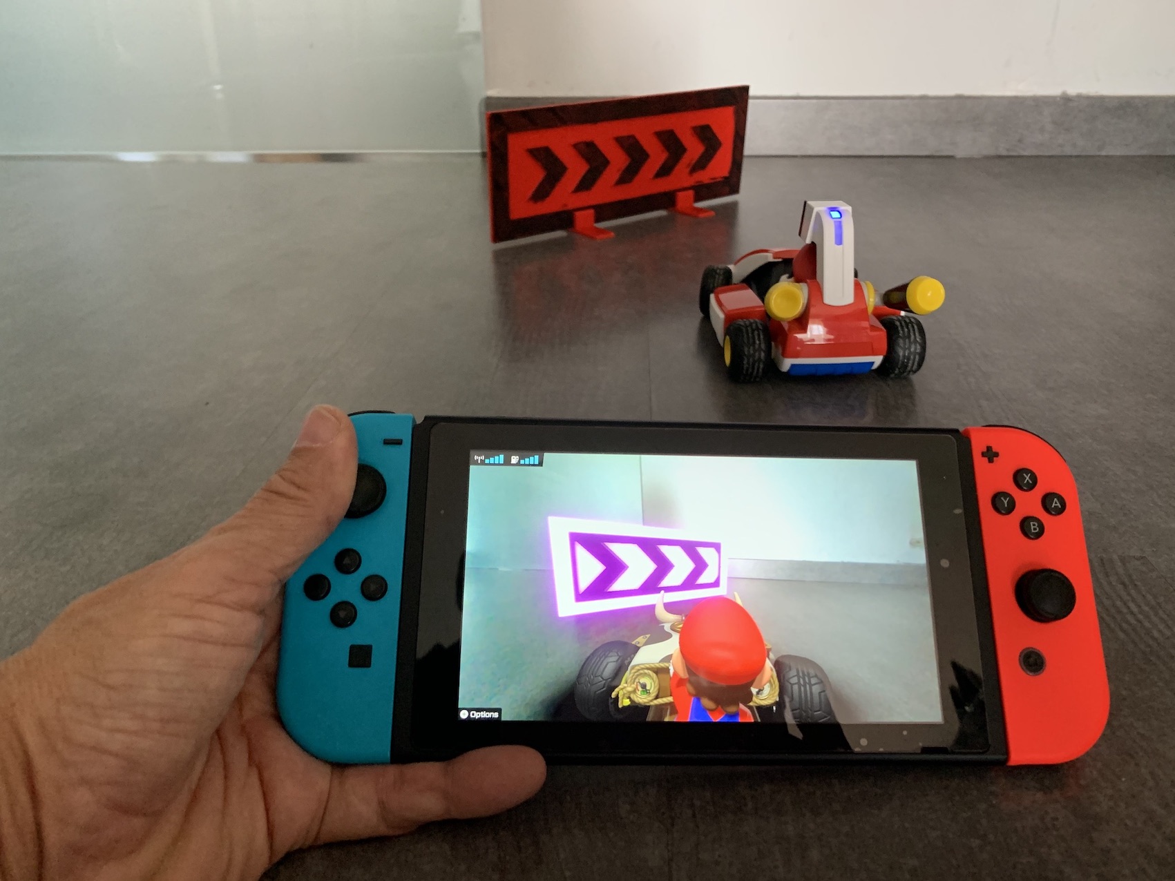 MARIO KART LIVE HOME CIRCUIT DIRECTION PANEL