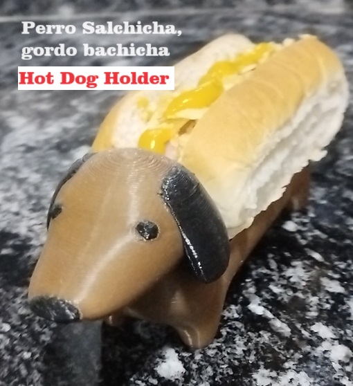 Perro Salchicha portapanchos / dauchshund Hot dog holder